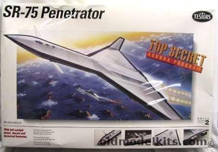 Testors 1/72 SR-75 Penetrator Aurora Project, 568 plastic model kit